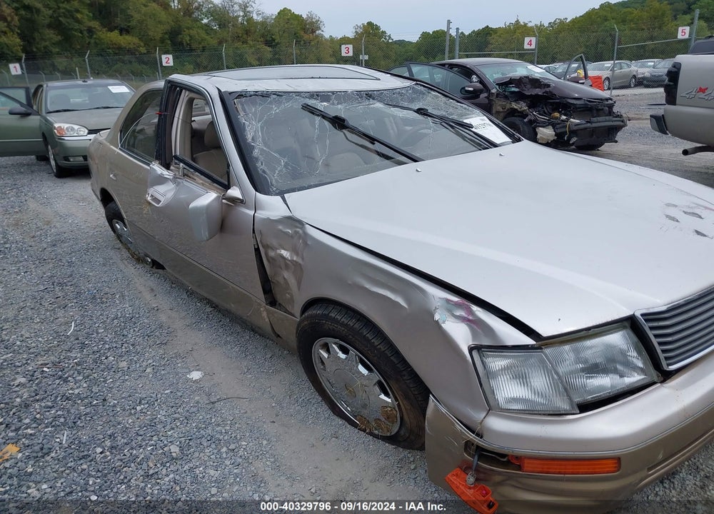 1996 LEXUS LS 400 VIN: JT8BH22F9T0038800