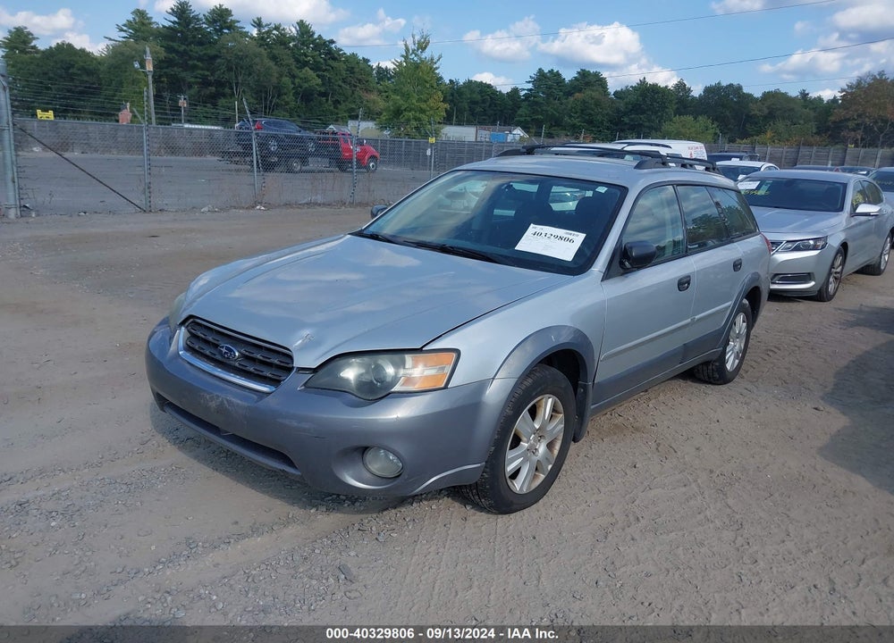 2005 SUBARU OUTBACK 2.5I VIN: 4S4BP61C157337688