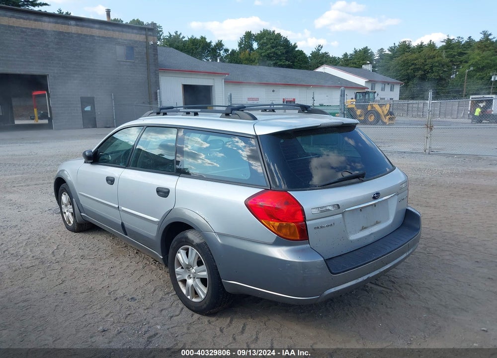2005 SUBARU OUTBACK 2.5I VIN: 4S4BP61C157337688