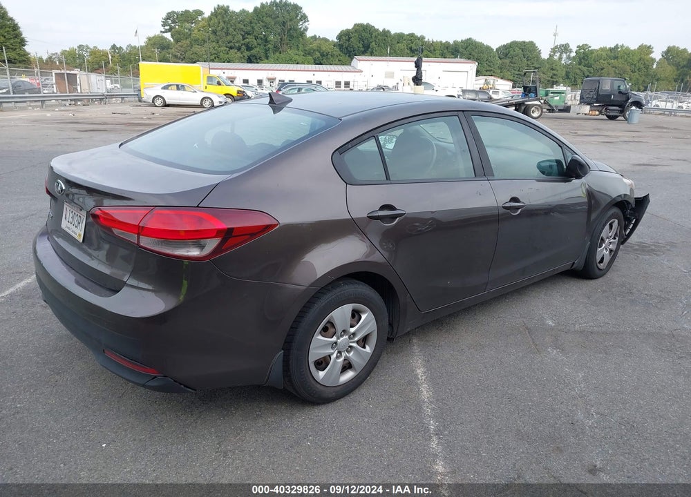 2017 KIA FORTE LX VIN: 3KPFK4A7XHE036336
