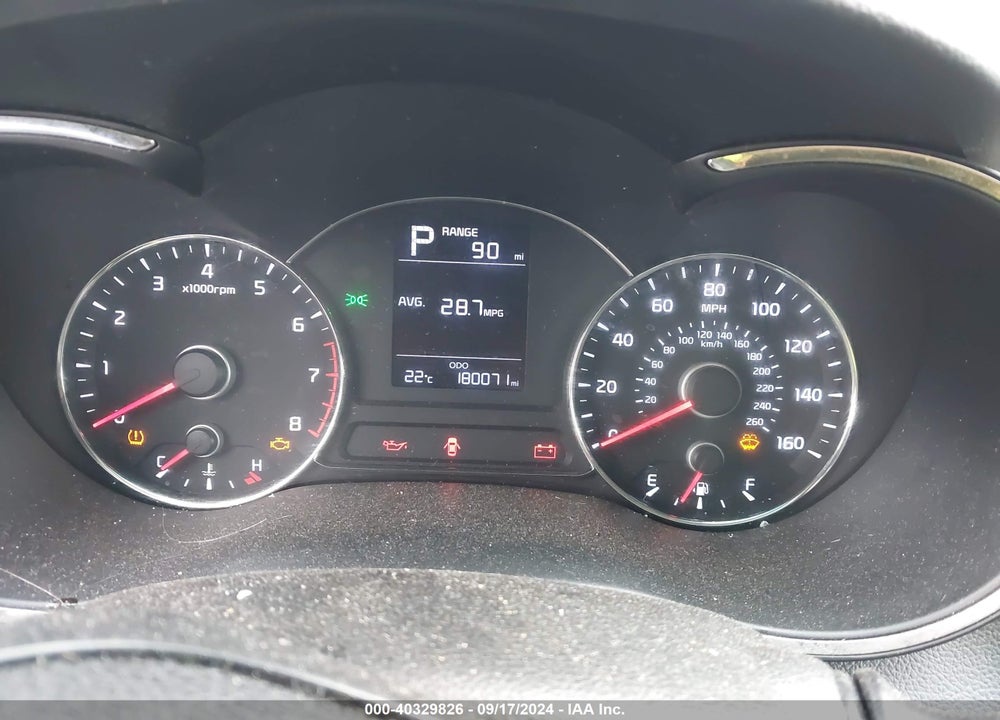 2017 KIA FORTE LX VIN: 3KPFK4A7XHE036336