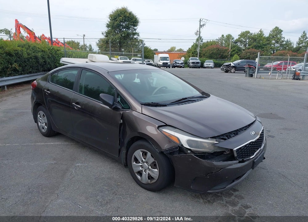 2017 KIA FORTE LX VIN: 3KPFK4A7XHE036336