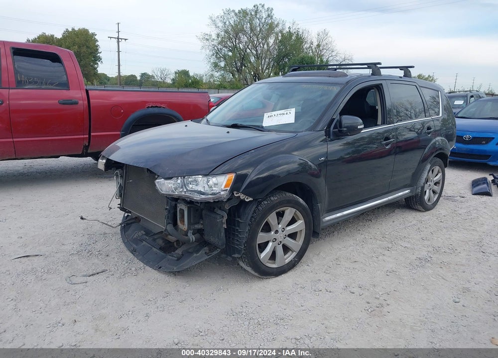 2013 MITSUBISHI OUTLANDER GT VIN: JA4JT5AX6DU012571