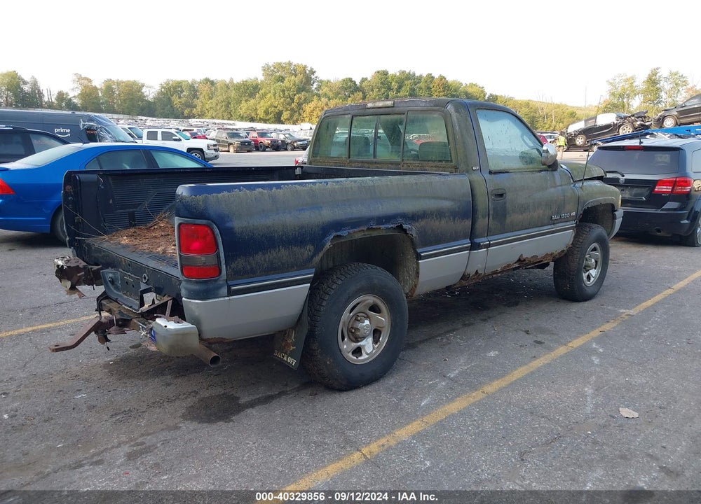 1995 DODGE RAM 1500 VIN: 1B7HF16Z3SS246352