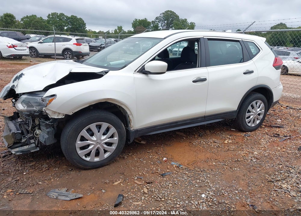 2017 NISSAN ROGUE S VIN: 5N1AT2MVXHC823876