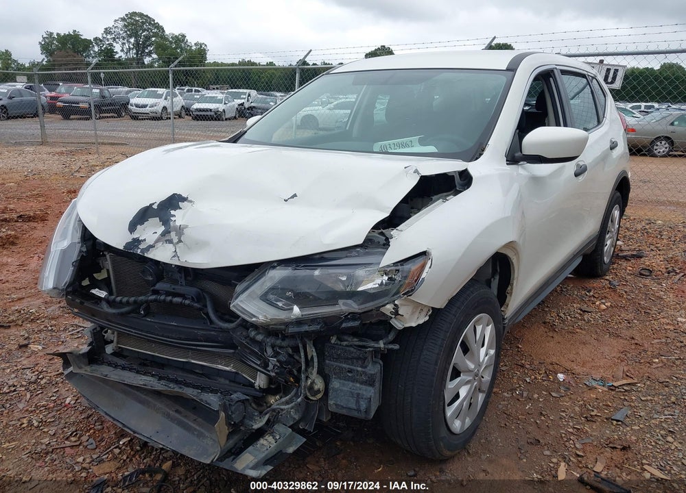 2017 NISSAN ROGUE S VIN: 5N1AT2MVXHC823876