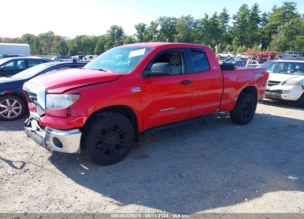 2008 TOYOTA TUNDRA SR5 5.7L V8 VIN: 5TBBV54178S504024