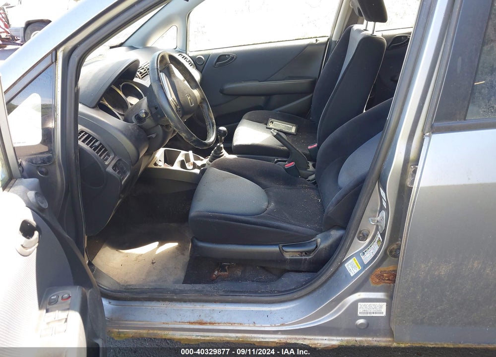 2007 HONDA FIT SPORT VIN: JHMGD37617S038865