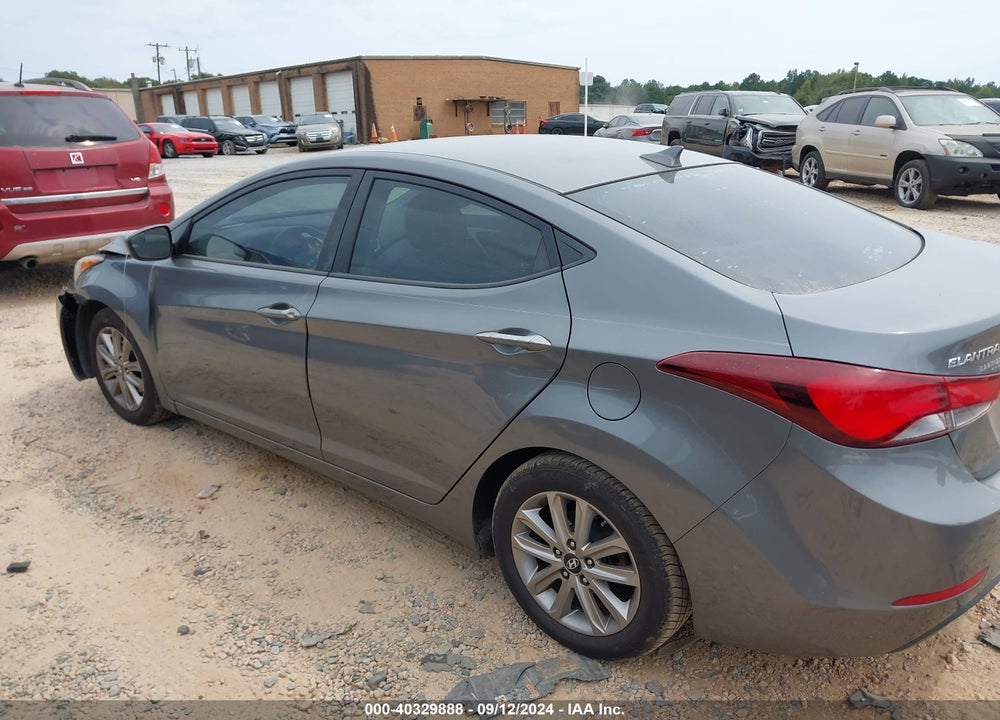 2014 HYUNDAI ELANTRA SE VIN: 5NPDH4AE0EH506546