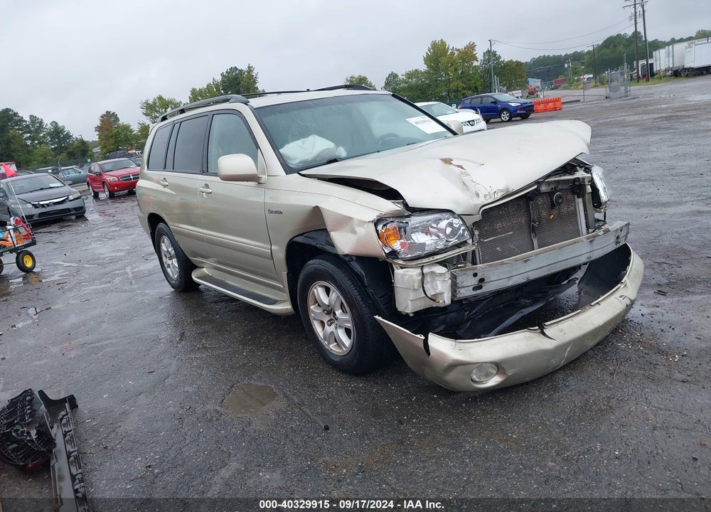 2003 TOYOTA HIGHLANDER LIMITED V6 VIN: JTEHF21AX30152713