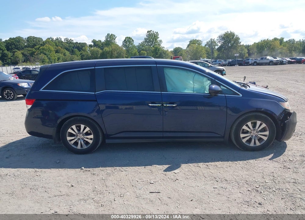 2016 HONDA ODYSSEY SE VIN: 5FNRL5H3XGB035053