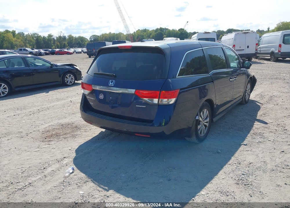 2016 HONDA ODYSSEY SE VIN: 5FNRL5H3XGB035053