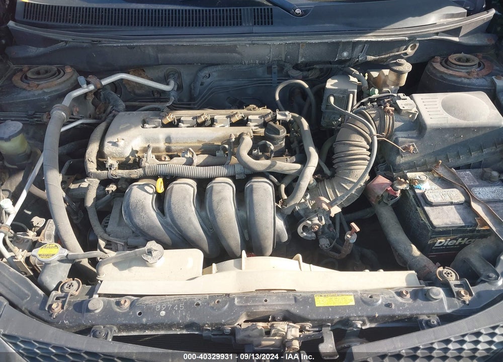 2004 PONTIAC VIBE VIN: 5Y2SM648X4Z457142