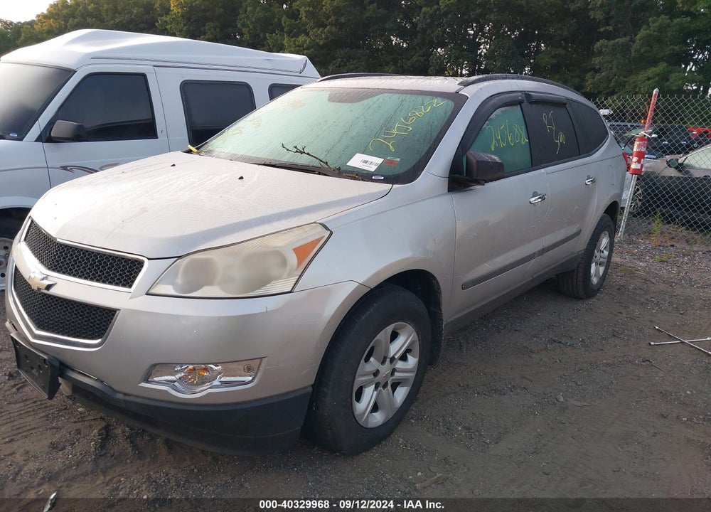 2011 CHEVROLET TRAVERSE LS VIN: 1GNKREED4BJ170583