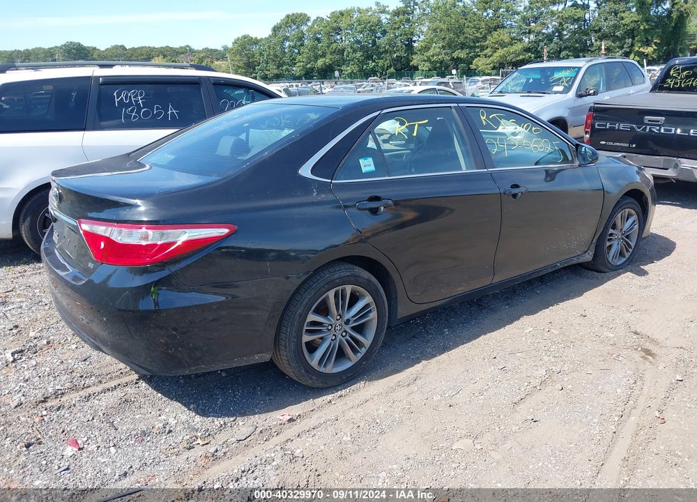 2015 TOYOTA CAMRY SE VIN: 4T1BF1FK6FU098468
