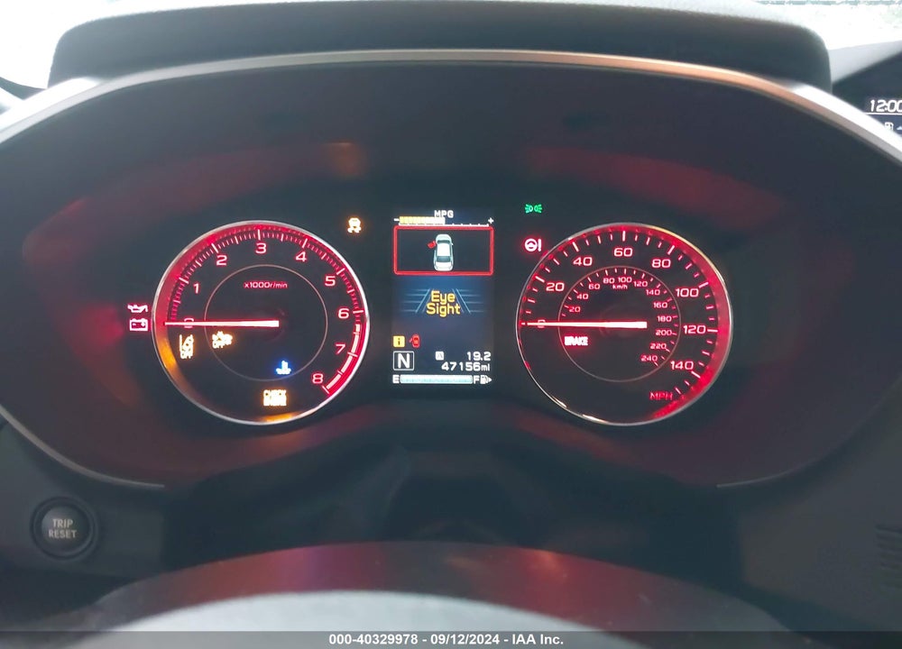 2019 SUBARU IMPREZA 2.0I SPORT VIN: 4S3GTAM69K3723714