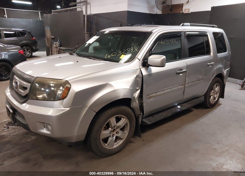 2010 HONDA PILOT EX-L VIN: 5FNYF4H5XAB025743