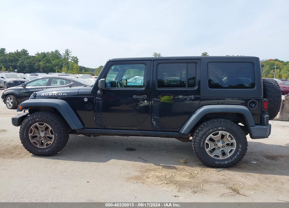 2013 JEEP WRANGLER UNLIMITED RUBICON VIN: 1C4BJWFG8DL646436