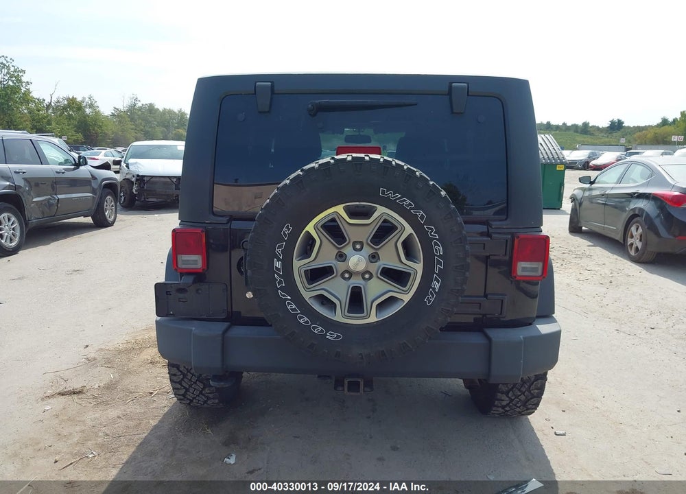 2013 JEEP WRANGLER UNLIMITED RUBICON VIN: 1C4BJWFG8DL646436