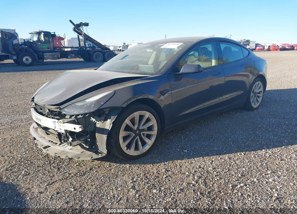 2022 TESLA MODEL 3 VIN: 5YJ3E1EB2NF191573
