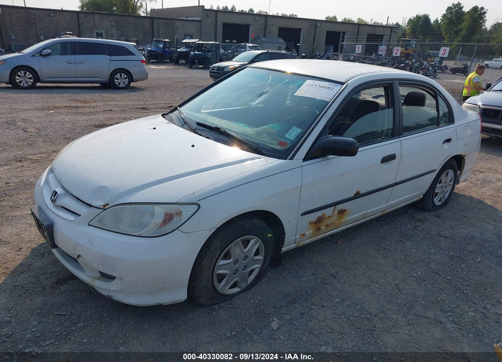 2004 HONDA CIVIC VP VIN: 2HGES16454H642006