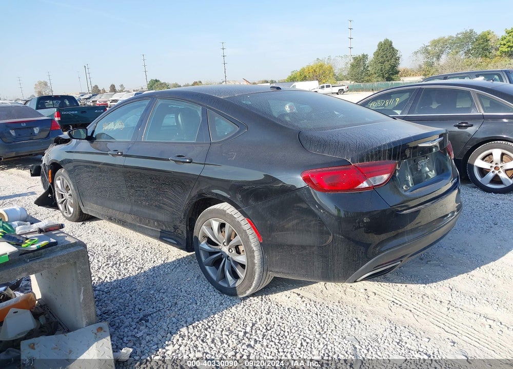 2016 CHRYSLER 200 S VIN: 1C3CCCBB4GN155916