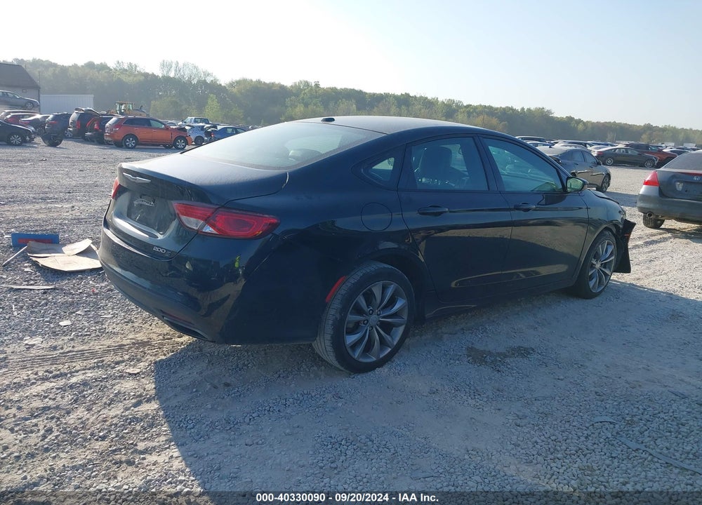 2016 CHRYSLER 200 S VIN: 1C3CCCBB4GN155916