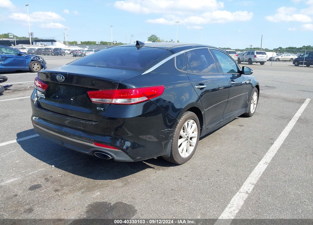 2016 KIA OPTIMA EX VIN: 5XXGU4L30GG058327