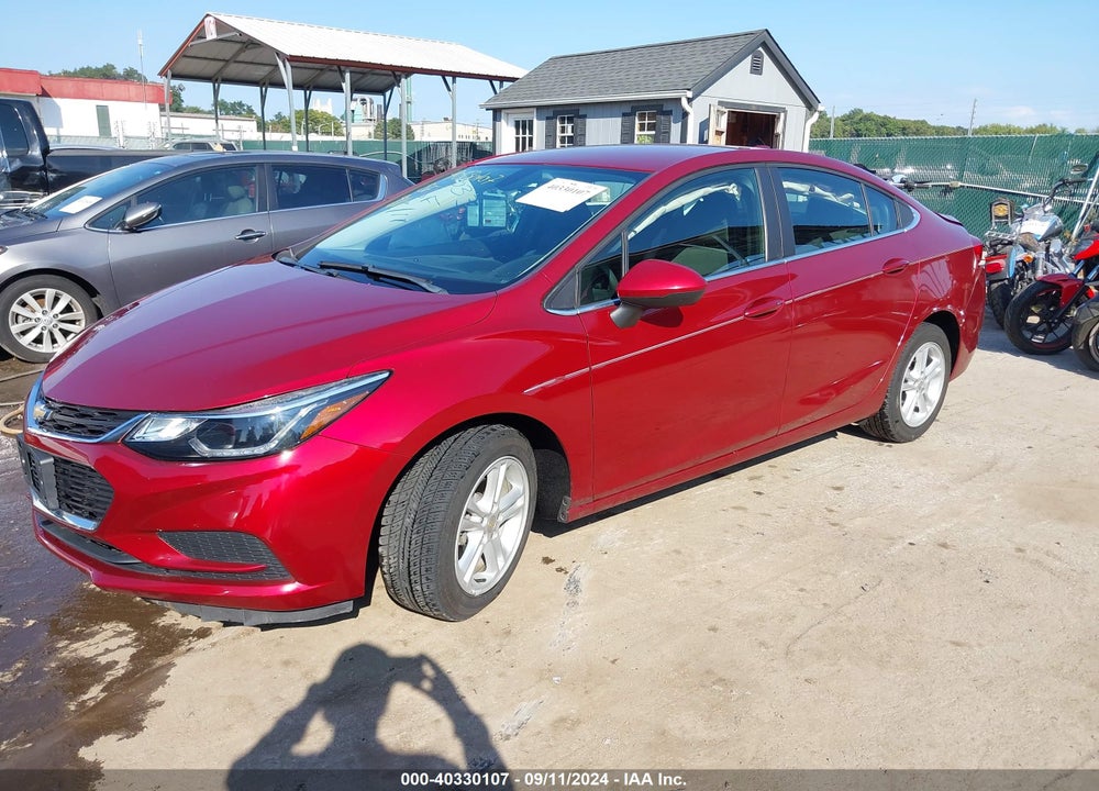 2018 CHEVROLET CRUZE LT AUTO VIN: 1G1BE5SM1J7207571
