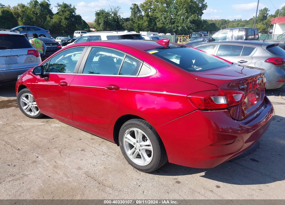 2018 CHEVROLET CRUZE LT AUTO VIN: 1G1BE5SM1J7207571