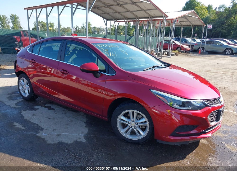 2018 CHEVROLET CRUZE LT AUTO VIN: 1G1BE5SM1J7207571