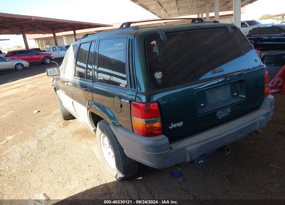 1998 JEEP GRAND CHEROKEE LAREDO VIN: 1J4GZ58S3WC237543