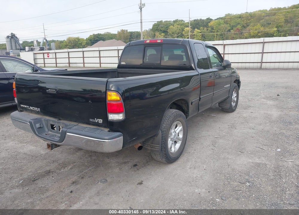 2002 TOYOTA TUNDRA SR5 V8 VIN: 5TBRT34152S271289