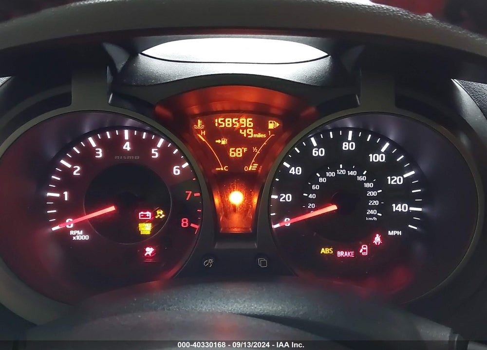 2014 NISSAN JUKE NISMO VIN: JN8AF5MRXET362923