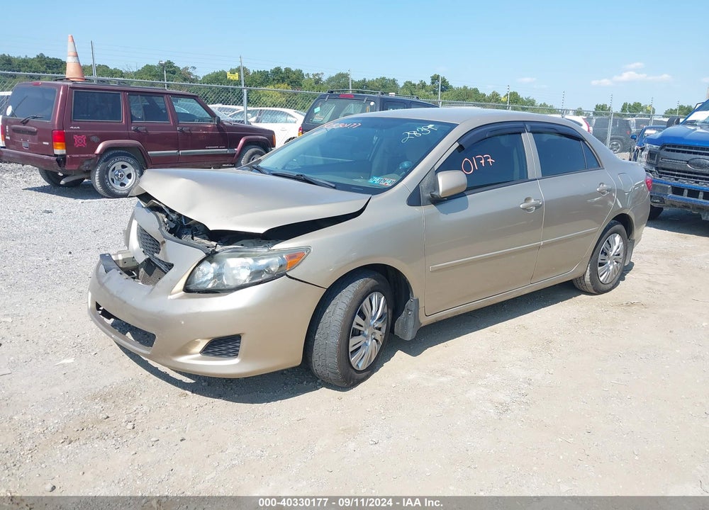 2010 TOYOTA COROLLA LE VIN: 2T1BU4EE1AC252839