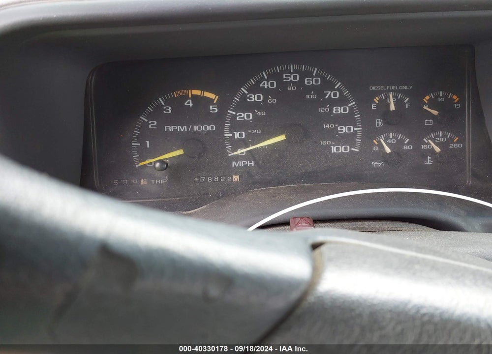 1995 CHEVROLET GMT-400 C3500-HD VIN: 1GBKC34F2SJ110601
