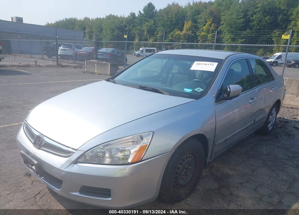2007 HONDA ACCORD 2.4 LX VIN: 1HGCM56457A221981