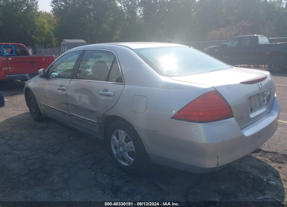 2007 HONDA ACCORD 2.4 LX VIN: 1HGCM56457A221981