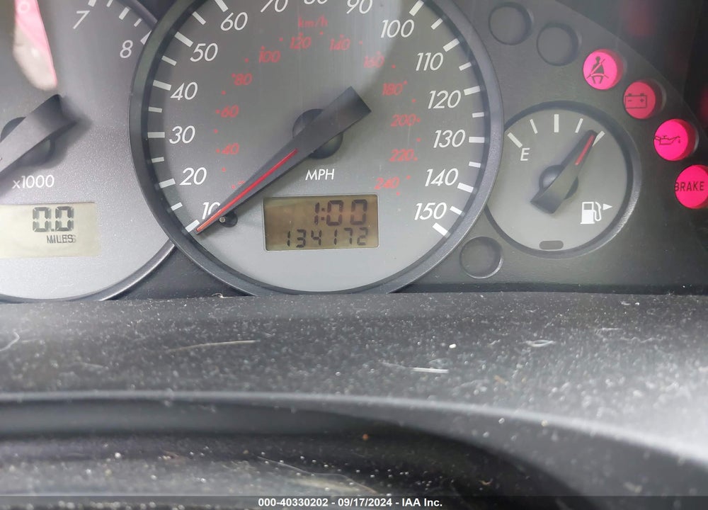 2000 MERCURY COUGAR I4 VIN: 1ZWFT6031Y5622449