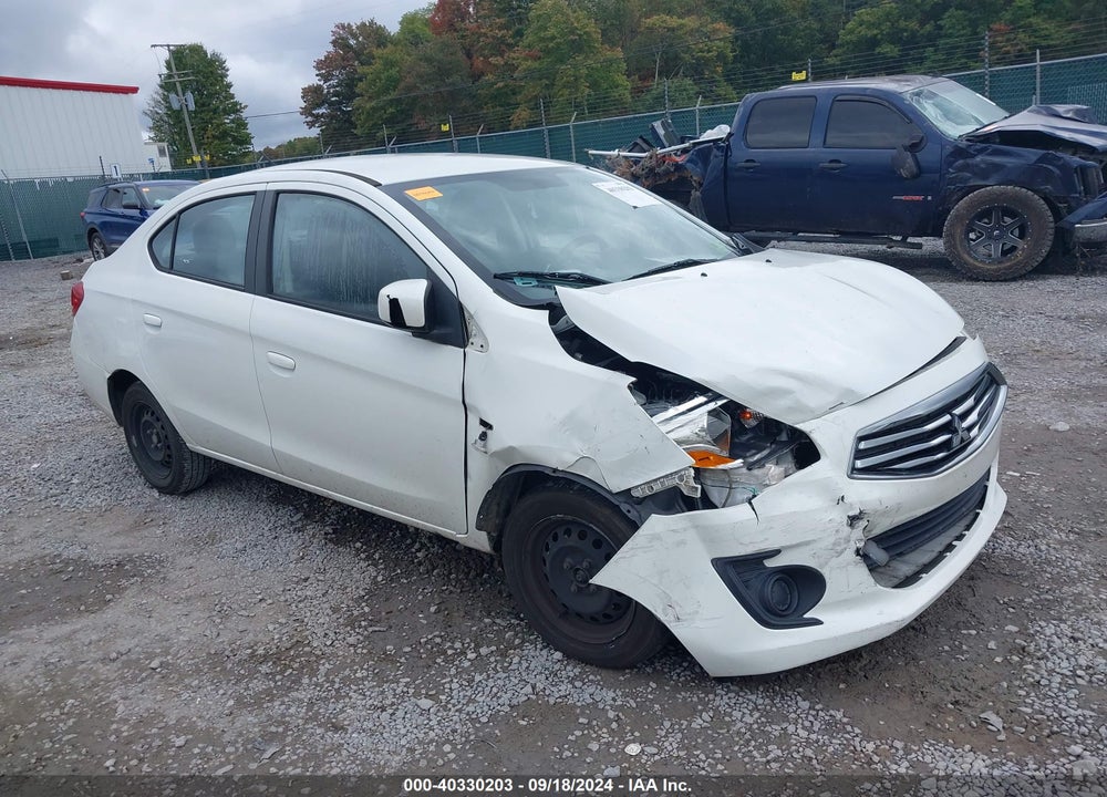 2017 MITSUBISHI MIRAGE G4 ES VIN: ML32F3FJ8HHF09653