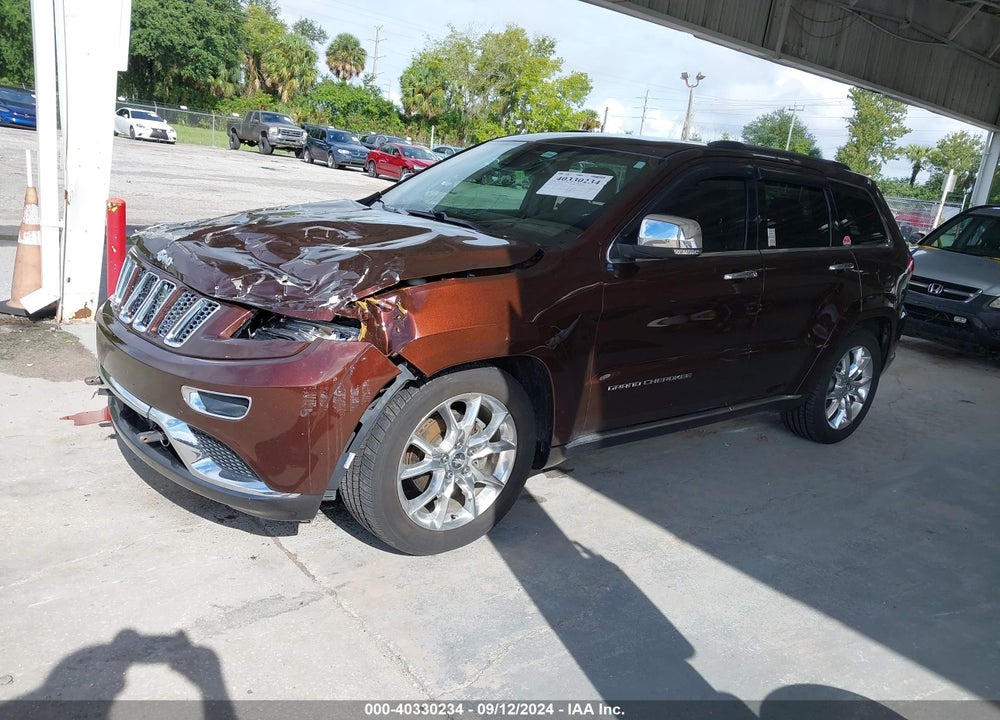 2014 JEEP GRAND CHEROKEE SUMMIT VIN: 1C4RJFJG6EC436716
