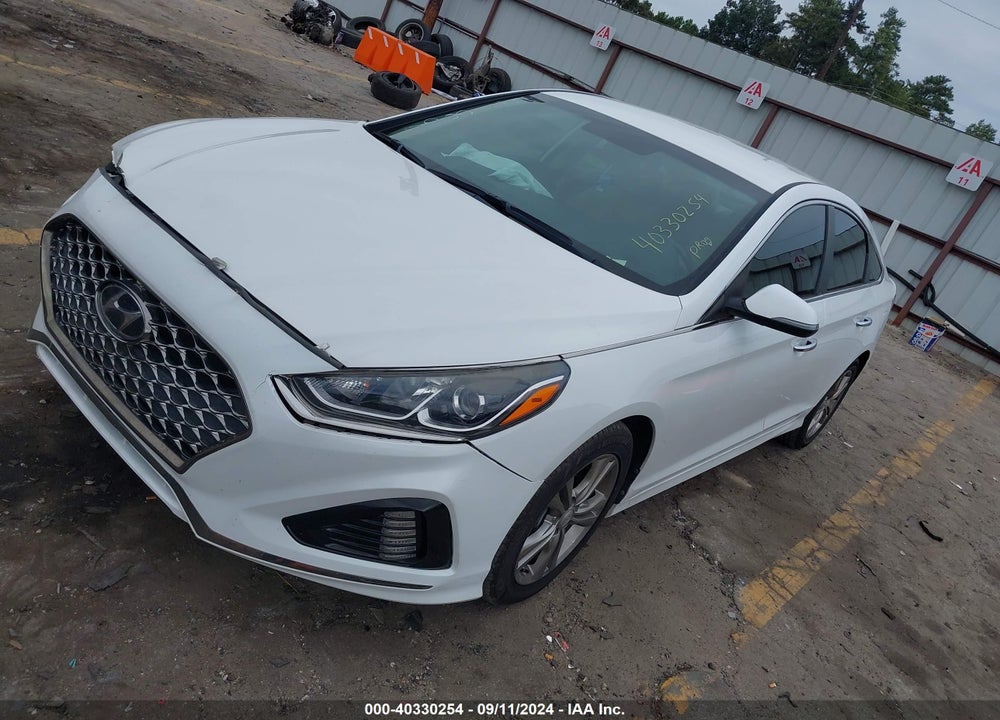 2019 HYUNDAI SONATA SEL VIN: 5NPE34AF1KH775789