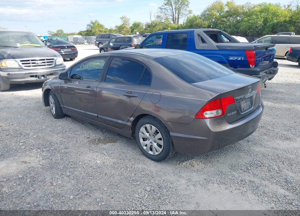 2009 HONDA CIVIC EX VIN: 19XFA168X9E041671