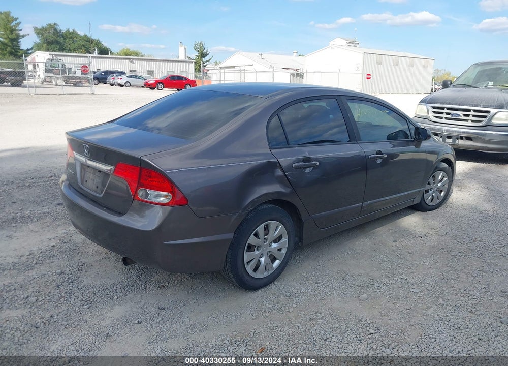2009 HONDA CIVIC EX VIN: 19XFA168X9E041671