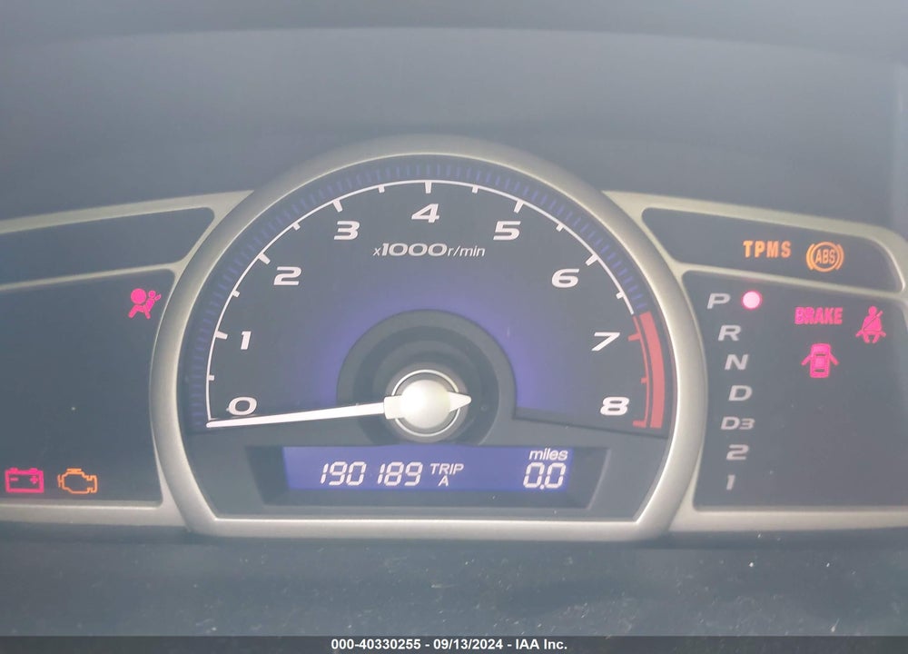 2009 HONDA CIVIC EX VIN: 19XFA168X9E041671