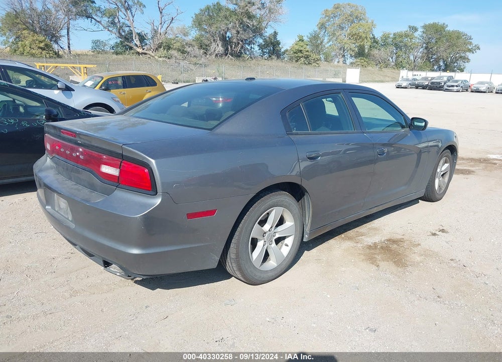 2012 DODGE CHARGER SE VIN: 2C3CDXBG3CH161466
