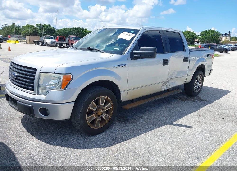 2014 FORD F-150 STX VIN: 1FTFW1CF0EFC17597