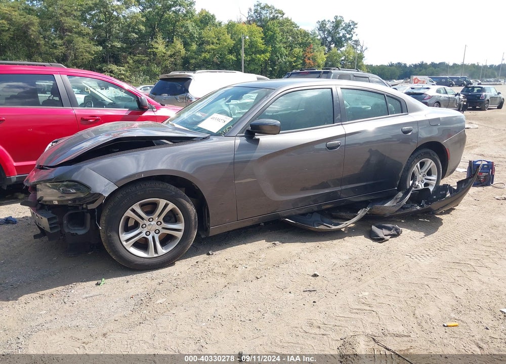 2020 DODGE CHARGER SXT RWD VIN: 2C3CDXBG4LH106914