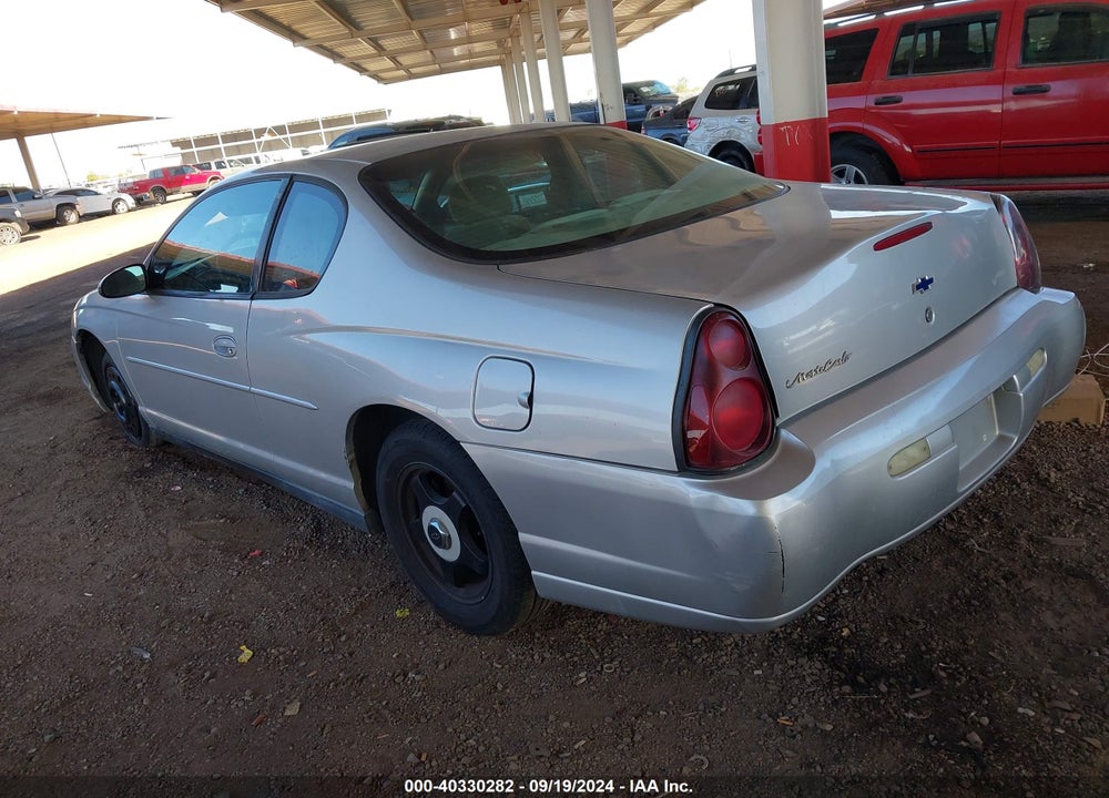 2004 CHEVROLET MONTE CARLO LS VIN: 2G1WW12E549330194