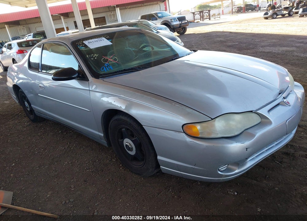 2004 CHEVROLET MONTE CARLO LS VIN: 2G1WW12E549330194
